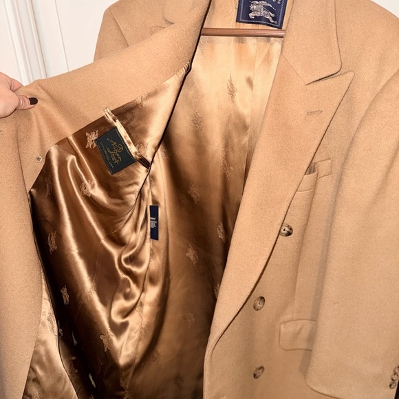 Burberry Camel Double-Breasted Trench Coat - Picture 3 of 10